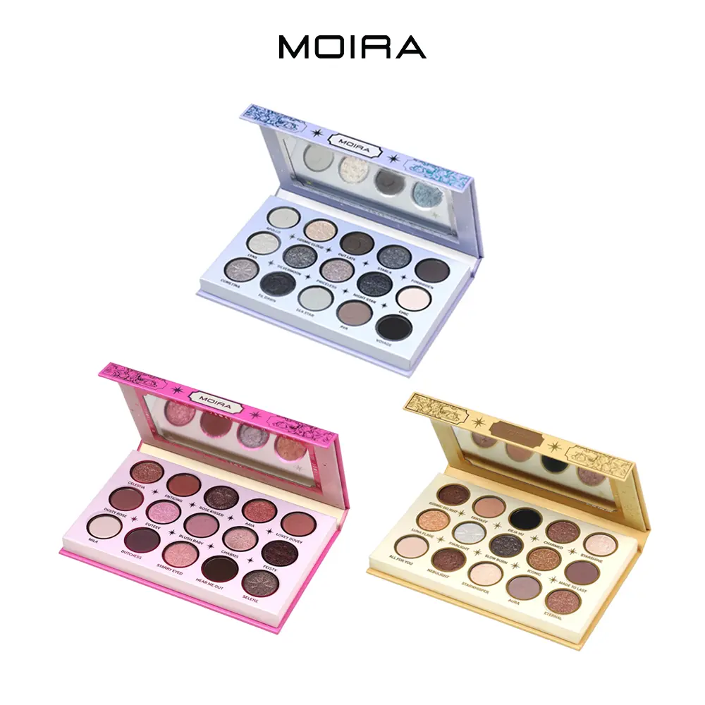MOIRA | Cosmic Eyeshadow Bundle | Blendable Matte & Shimmer Glam Eyeshadow Palette Duo