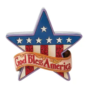 Jim Shore Mini Patriotic Star Figurine