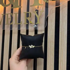 Pulsera delicada con diseño de mariposa en plata 925