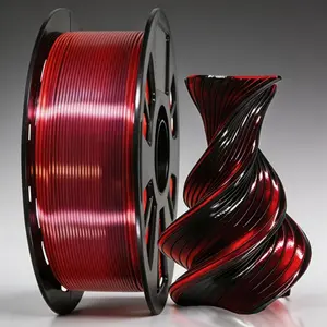 Dual Color Pla Filament 1.75mm, Matte Finish 3D Printer Pla Material, 250g Spool, Dimensional Accuracy +/- 0.02mm