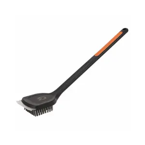 212 MAIN Stainless Steel and Plastic 18 in. Grill Brush & Scraper - Pack of 6, for Sports & Outdoor, Camping & Hiking Camp Kitchen Use, Deluxe Brush