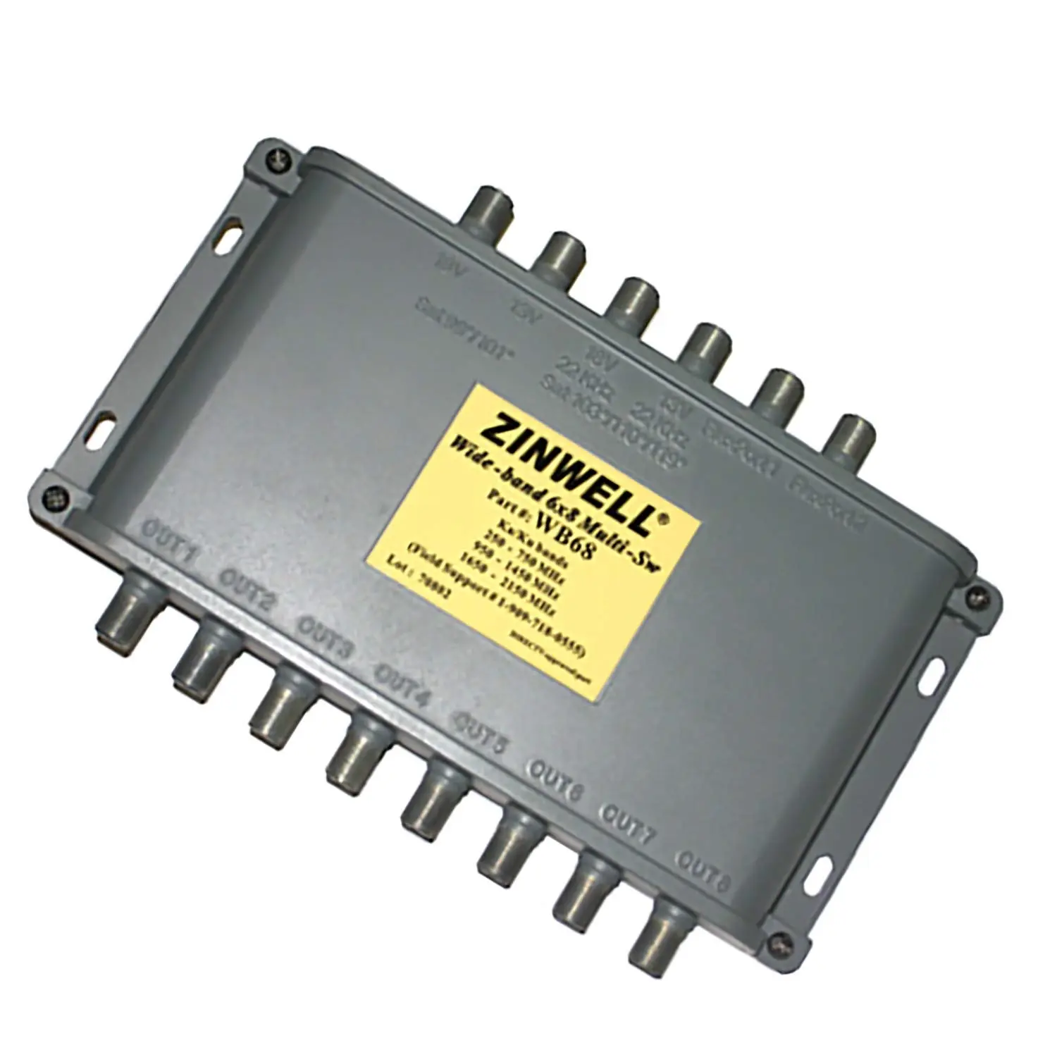 DirecTV 6x8 Multiswitch With Weather Boot [ms6x8wb]