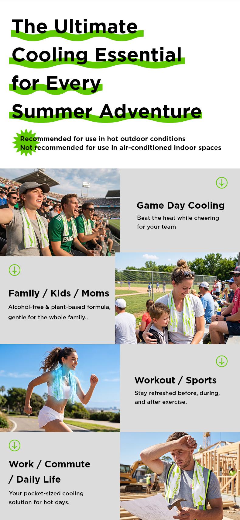 Instant Cooling Towel Benefits