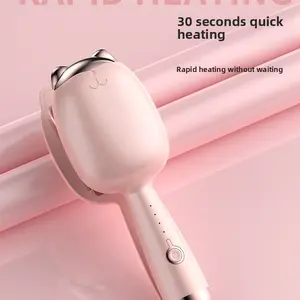 Egg Roll Hair Curler 32mm Cat Paw Egg Roll Curler Negative Ion Hair Straightener Korean Water Wave Magic Portable
