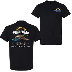 Twisted Tea Hunting Duck Tshirt– Vintage Mallard Graphic Tshirt, Southern Outdoor Pullover for Men, Twisted Tea Gear Since 1979, Waterfowl Gift Idea