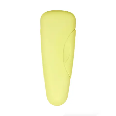 RADIUS USA Razor Travel Case - Yellow, Compact, Lightweight 0.11 lb (50g), Secure, Comfortable Fit, 6.00″ (L) × 1.50″ (H) × 1.00″ (W)) Portable Shaving Razor Organizer