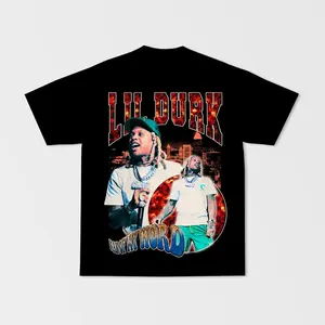 Lil Durk T-Shirt Hip Hop Graphic Tee HY927