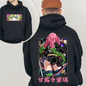 Demon Slayer Mitsuri Kanroji Hoodie – Limited Edition Anime Graphic Pullover for Fans | Made in USA