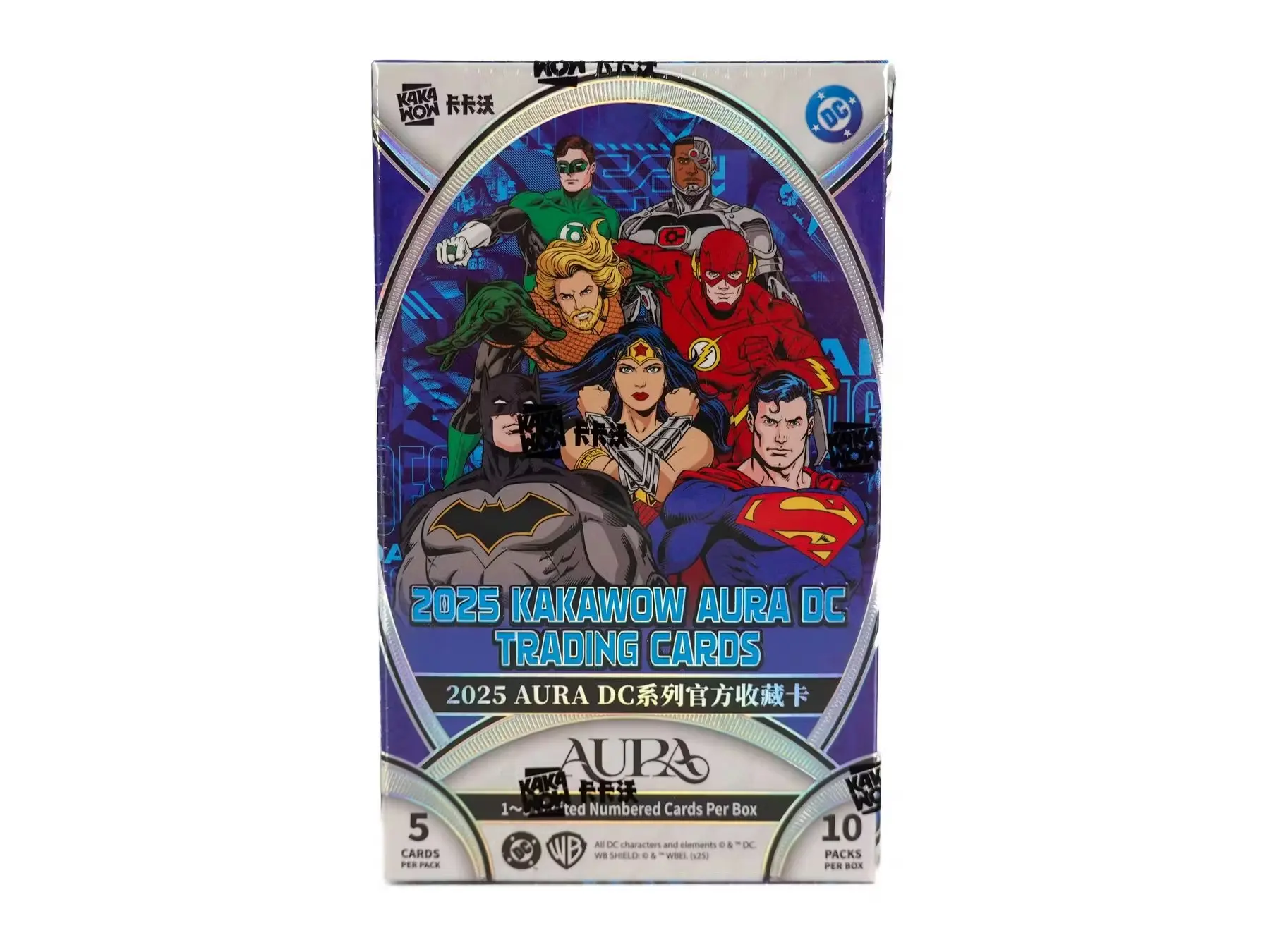 1 (ONE) PACK - 2025 Kakawow DC Aura Hobby Trading Cards