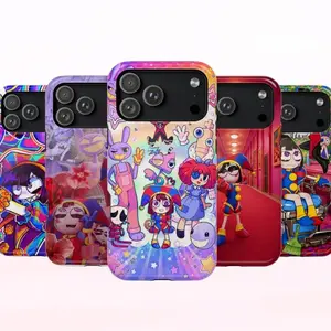 The Amazing Digital Circus Phone Case: Pomni & Caine TADC Indie Animation Aesthetic Cover Compatible with iPhone X, 11, 12, 13, 14, 15, 16, 17 & Samsung
