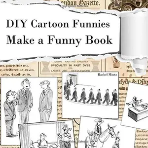 USED-DIY Cartoon Funnies - Make a Funny Book: Just Add Your Punch Lines! 50 PROFESSIONAL Cartoon & Comic Templates To Fill by Rachel Mintz (Paperback)