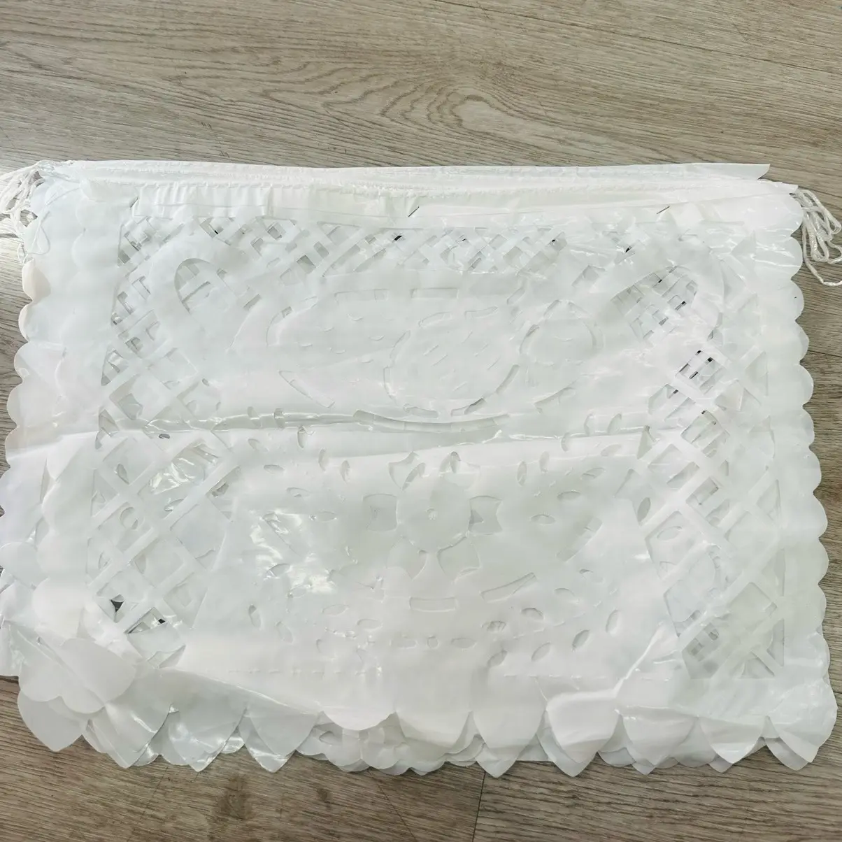 Papel picado mexicano blanco toda ocacion