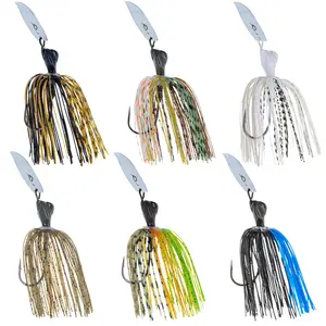 Reaction Tackle Breaker Blade Jigs (3-Pack or 6pc Kit) - Vibrating Bait for Bass & Pike
