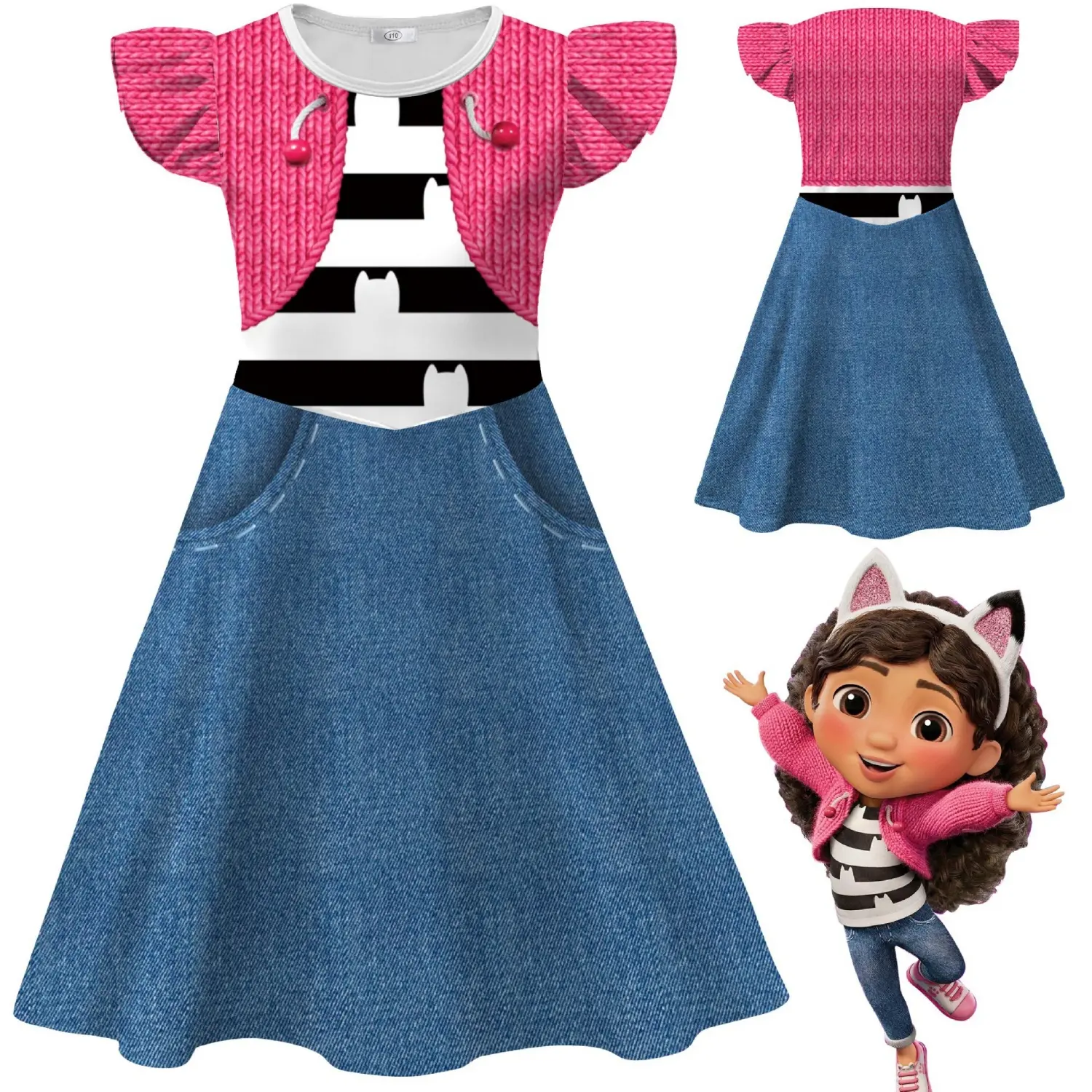 gabby's dollhouse personagens png - TikTok Shop