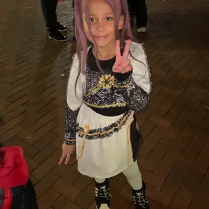 Kpop Demon Hunters Costume Rumi, Halloween Party, K-Pop Demon Hunters Costume Rumi Mira Zoey Outfit Cosplay Accessories, K-Pop Girls Cool Short Sleeve Crop Top Skirt Set, Mira Role Play Costume