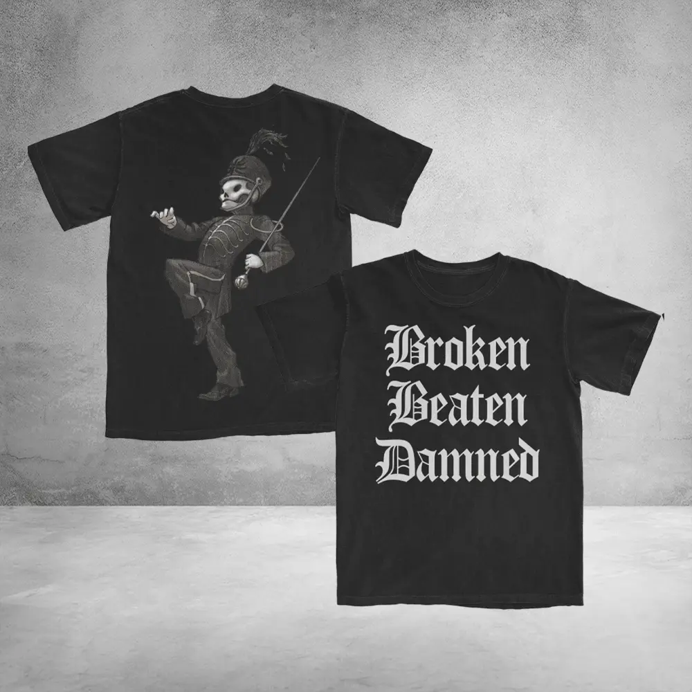 2-sided My Chemical Romance Tour 2026 Merch Broken Beaten Damned Shirt MCR Fans Clothes Gifts HFN