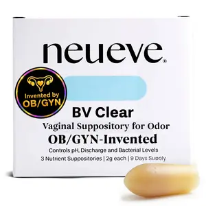 BV Clear | For Vaginal Odor and Bacterial Vaginosis Relief | pH-Balancing and deals with Gardnerella Vaginalis | NeuEve Calendula Gentle
