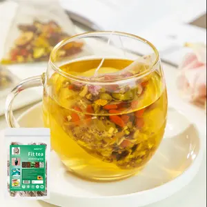 FIT Tea – Lotus leaf, Winter melon skin, Hawthorn, Poria cocos | Detox + Metabolism Boost (1 bag of 20 packs)