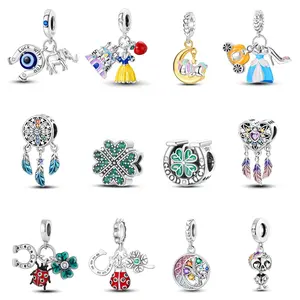 MULA Lucky Dream Collection | 925 Silver and Silver Plated Charms and Beads | Good Luck and Dream Inspired Jewelry | Perfect Gift for Women and Girls | Fits  Bracelets and Necklaces