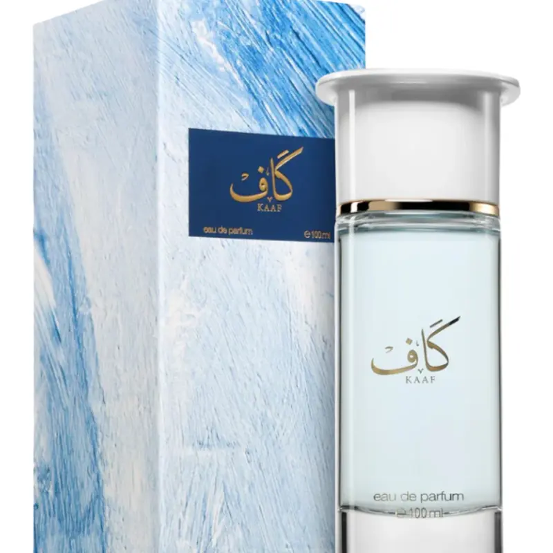 Ahmed Al Maghribi Kaaf Unisex Extrait De Parfum Spray - 3.38oz EDP Body Perfume, Floral Jasmine Perfume with Lavender Notes, Fruit-Flavored Aromatic Modern Unisex Fragrance, Adult Gift Item