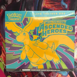 Ascended Heroes Elite Trainer Box (ETB) - Non-Sports Trading Card Collectible, All Sales Final