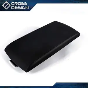 CROSSDESIGN Front Center Console Armrest Lid Cover Fit For 13-17 Ford Flex Replacement