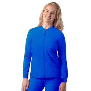 Addition Women's Bomber Zipped Jacket by Adar XXS-3XL / ROYAL BLUE