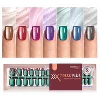 Short Square【Galaxy Aurora】16Size 224Pcs 【OnlyTips