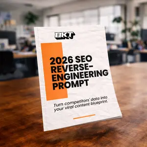 The 2026 TikTok SEO Reverse Engineering Kit (Printed Strategy Card & Prompt Guide)