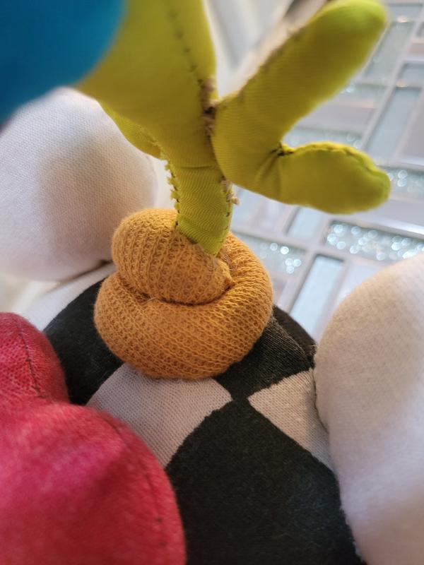 UknoW PERSONAL COLLECTION Hand Stitched Vintage Machine Worked 1945 Singer Cuddle Cushion Original Piece by LüCi Darkstar & LUCI FIRE LLC.