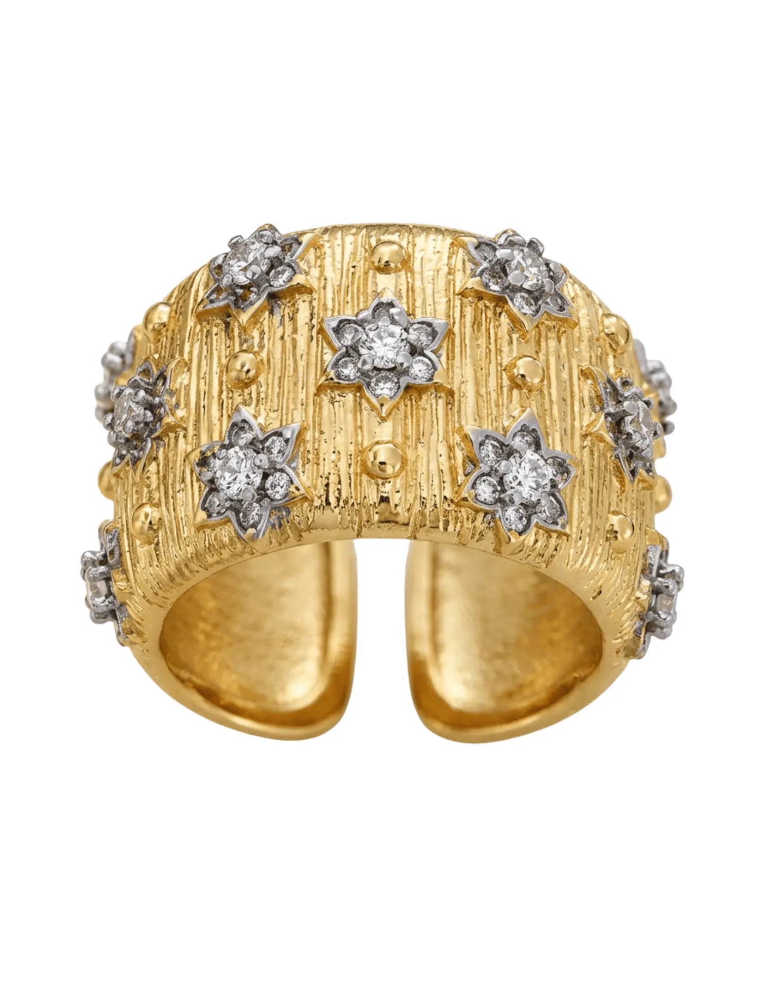 PRE-ORDER-Fleur de Camélia Kima Textured Ring