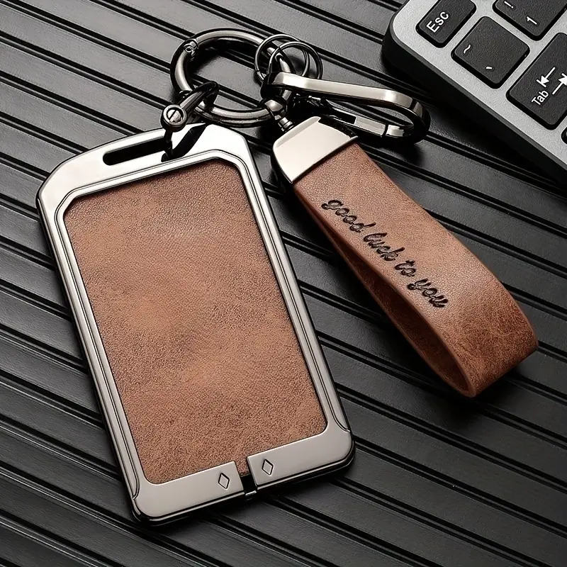 Car Key Clip, Zinc Alloy Metal Keycase And Key Chain Metal Accessories Fit for Tesla Model 3 And for Model Y, Car Interior Exterior Accessories