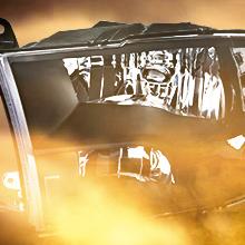 Nilight Quad Headlamp Assembly Replacement for 2009-2018 Ram 1500 2500 3500 Pickup - Black Housing, Clear Corner, Clear Lens(Only for Quad Models)