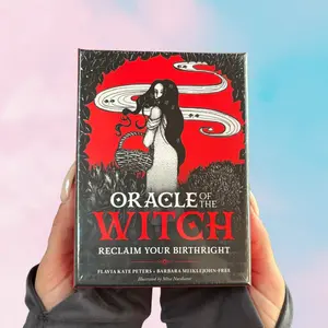 Oracle of the Witch: Reclaim Your Birthright - Empowerment Oracle Deck for Witches with Magical Messages & Witch Tips