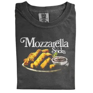 The Mozzarella Sticks 90's Shirt, For Men And Women, Size S-3XL, Gift for Men, Gift for Women, Crew Neck T-shirt, Trending T-shirt