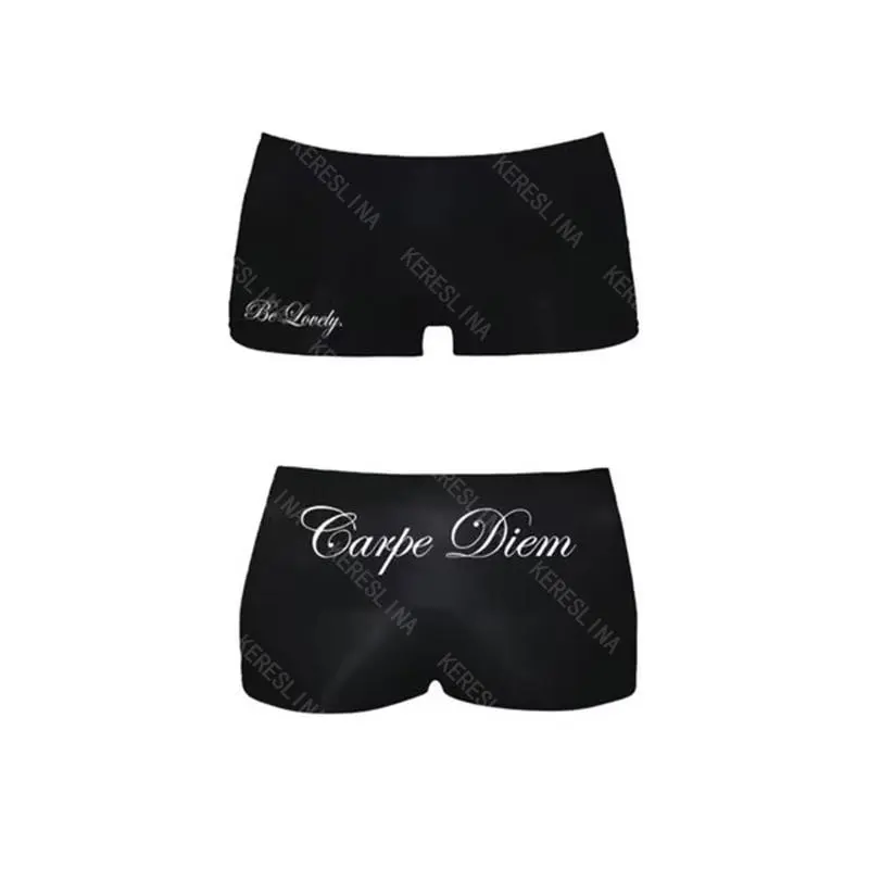 Streetwear hip hop chic letter print emo girl summer ladies shorts American retro Y2K rock punk grunge Harajuku mini Sexy shorts