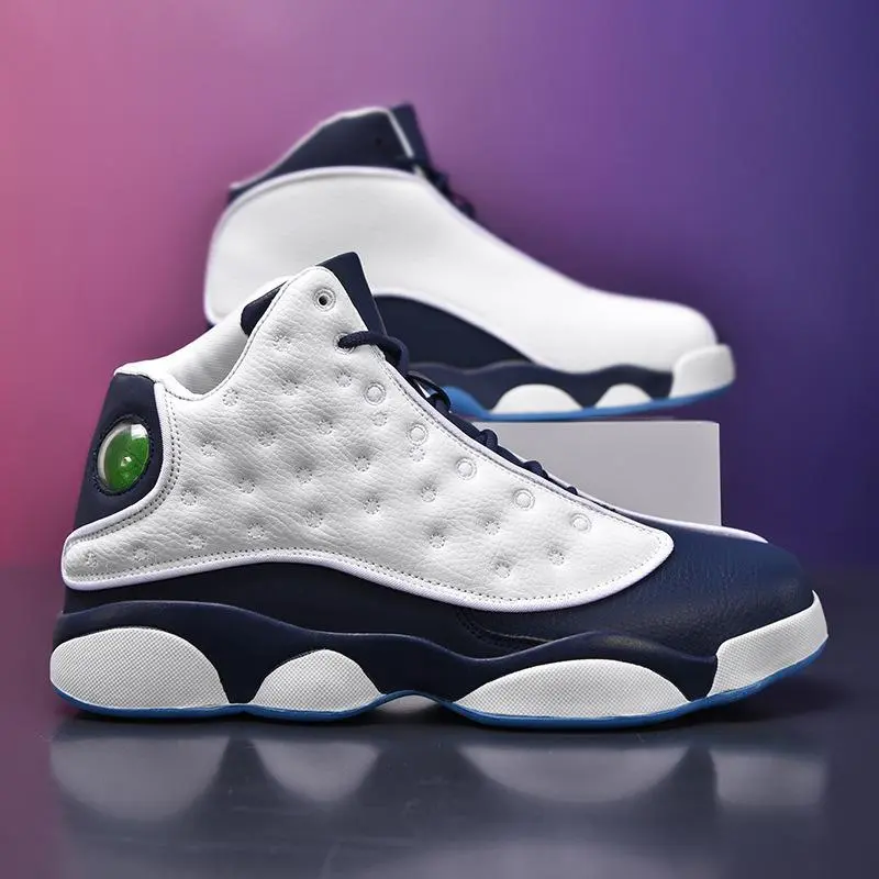 Men's Shoes Youth Student Sports Outdoor Combat Basketball Couple High-top Trendy