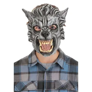 Kid's Gray Wolf Mask