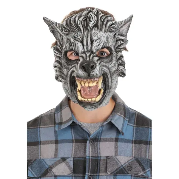 Kid's Gray Wolf Mask