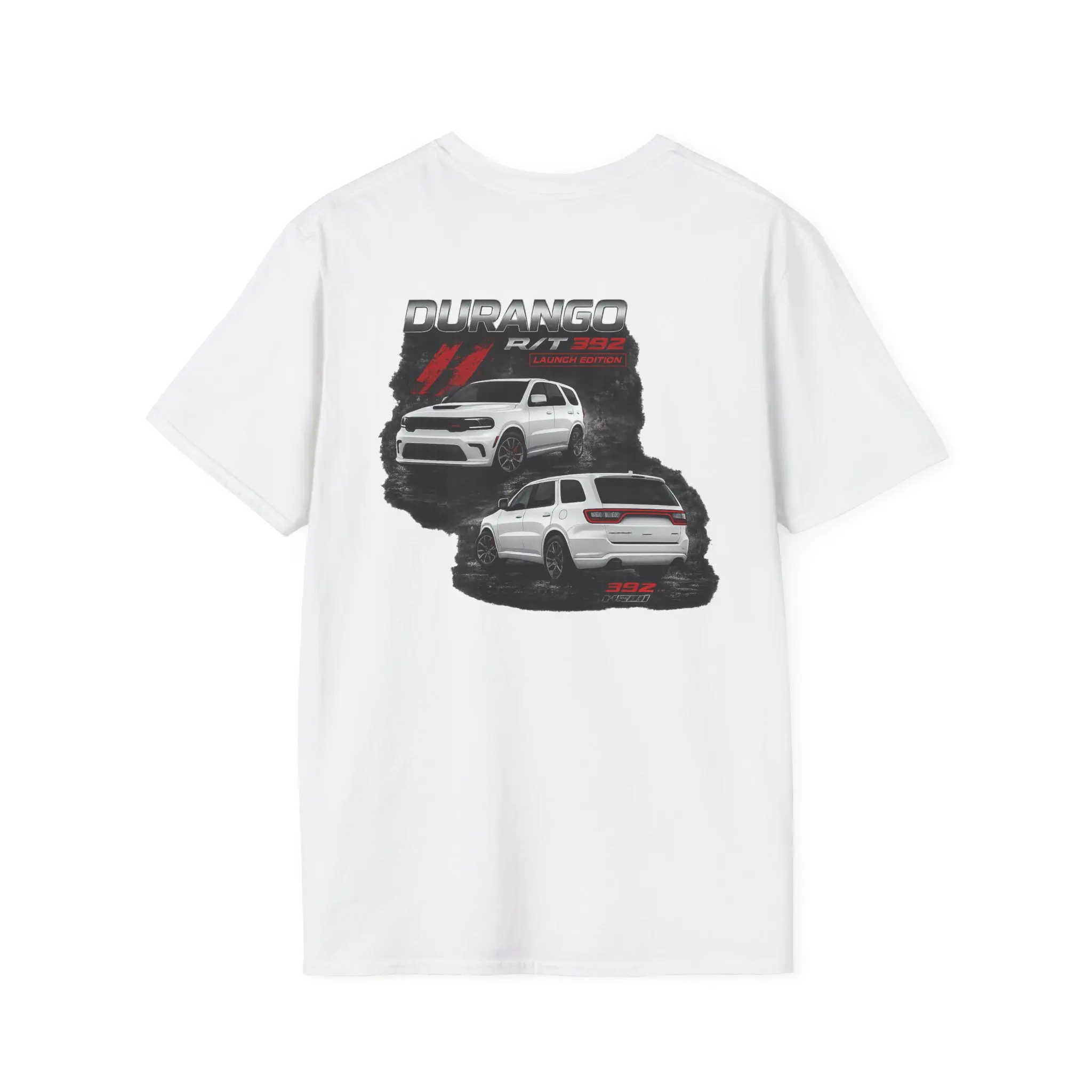 Durango 392 Launch Edition R/T car graphic T-Shirt | Muscle car front logo