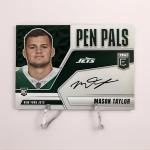 2025 Elite Pen Pals Mason Taylor Autograph Rookie Edition Collectible Item with Authentic Autograph for Fans and Collectors