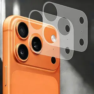 2-Pack Lens Protection Transparent Base Sticker for iPhone 17 Pro Max 17 Air 17 Pro Max, Camera Lens Guard Film Protector