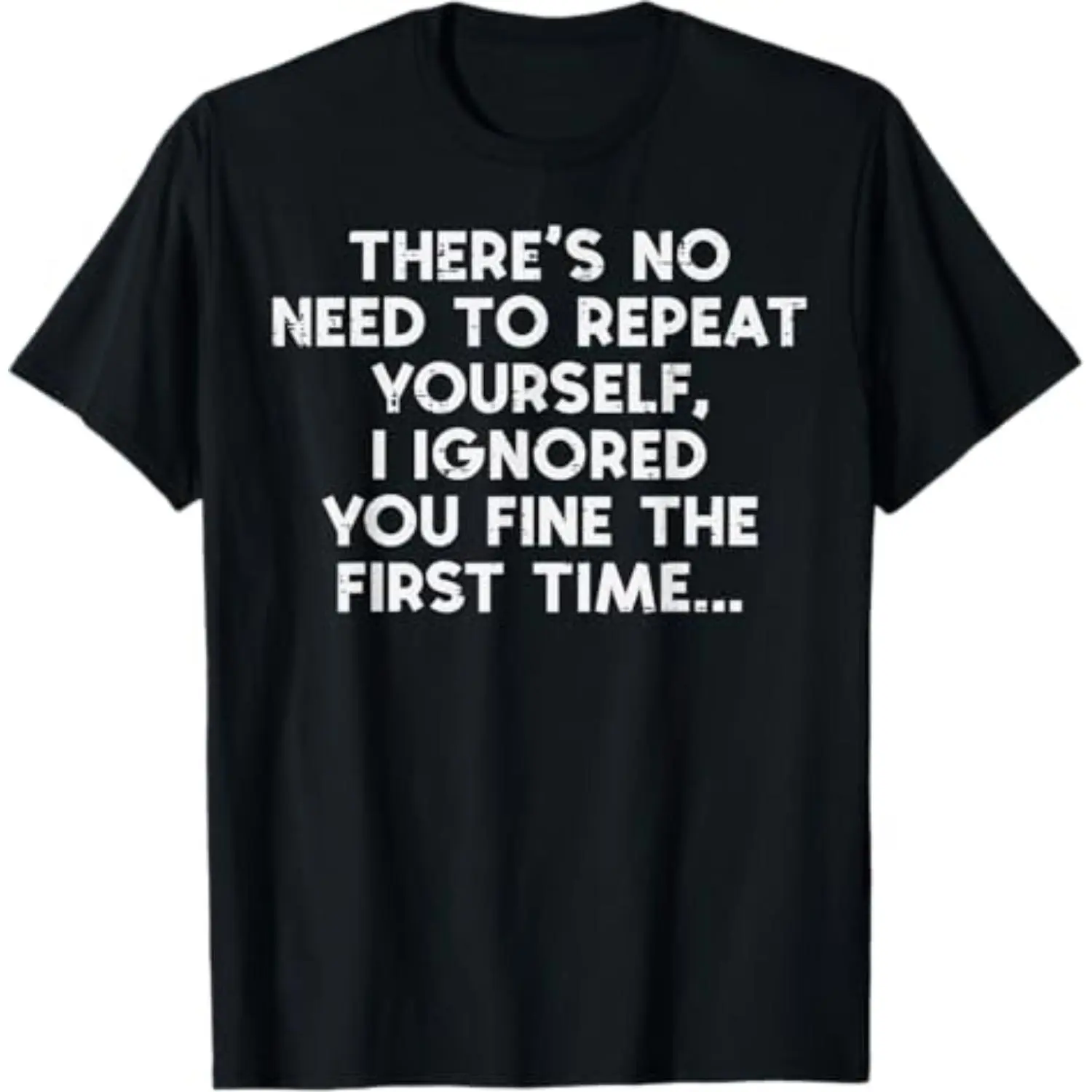 Humorous TShirt Message Highlighting Communication Challenges Between Women and Men