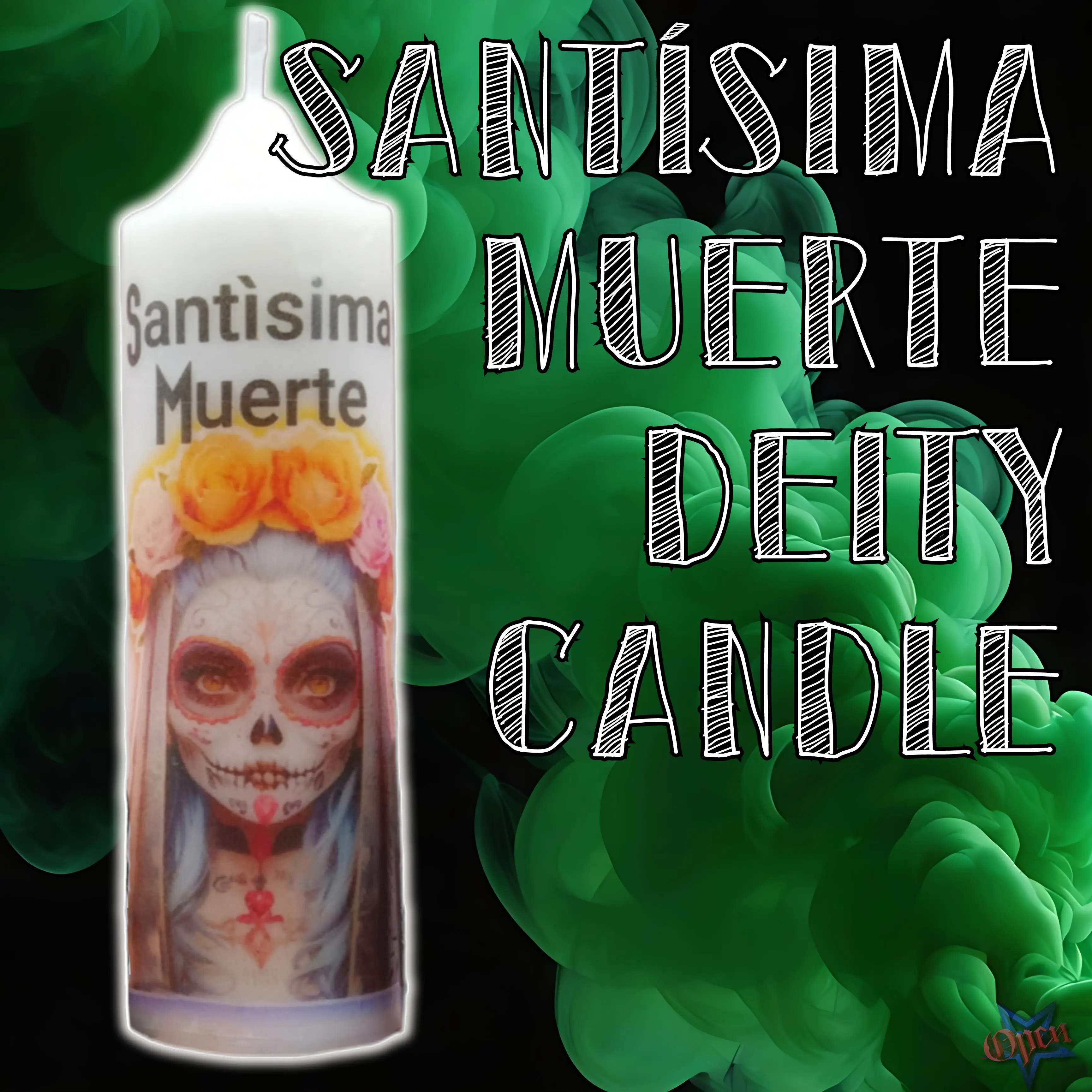 Santisima Muerte Spell Candle