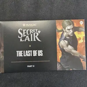 Secret Lair Last of us part 2 mtg playstation series.