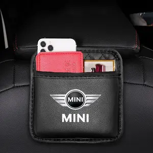 Mini Cooper Rear Seat Storage Bag, Car Hanging Organizer Box, Car Backseat Organizer, Compatible with F55 F56 F60 Clubman R50 R52 R53 R55 R56 R60 R61 F54