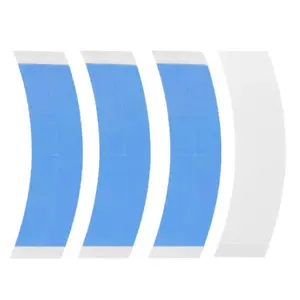 Beluck Hair Double-sided Wig Tape 4 pcs For Human Hair Wigs Eentensions For Glueless Wigs Silky Straight Body Wave Kinky Curly Wig