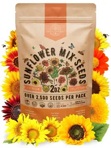 Sunflower Mix Seeds Pack 2 oz