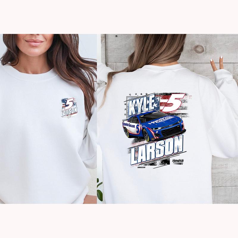 Mens Kyle Larson Hendrick Motorsports Team Collect Sweatshirt Eco-Friendly, Sustainable Wear