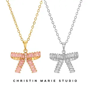 Bow Necklace